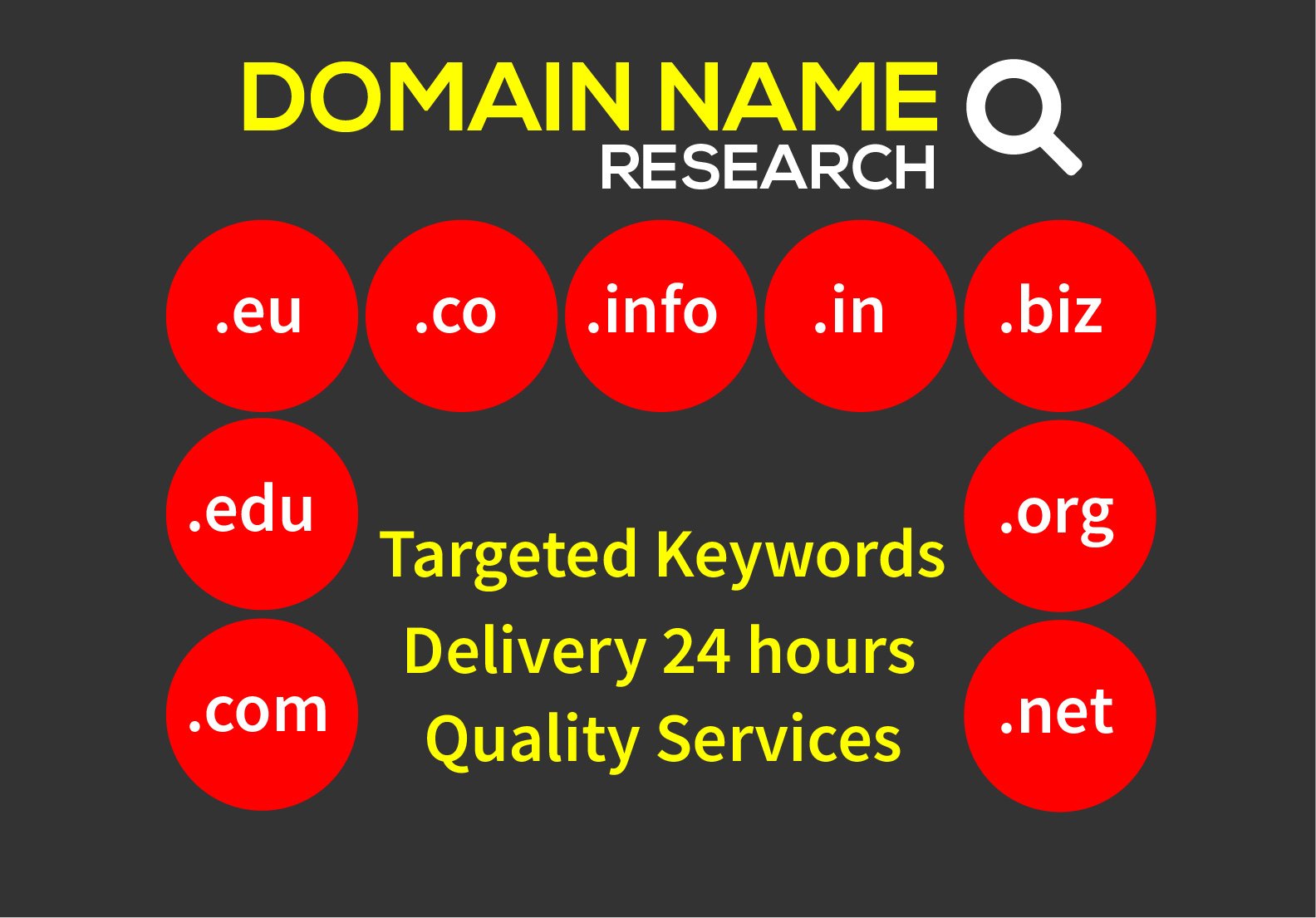 I will research and find Attractive Domain Name for your business or ...
