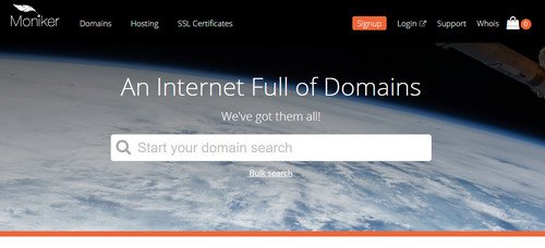 Moniker to take over Alpnames domain names