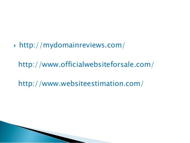 My domain reviews, website status, Domain status