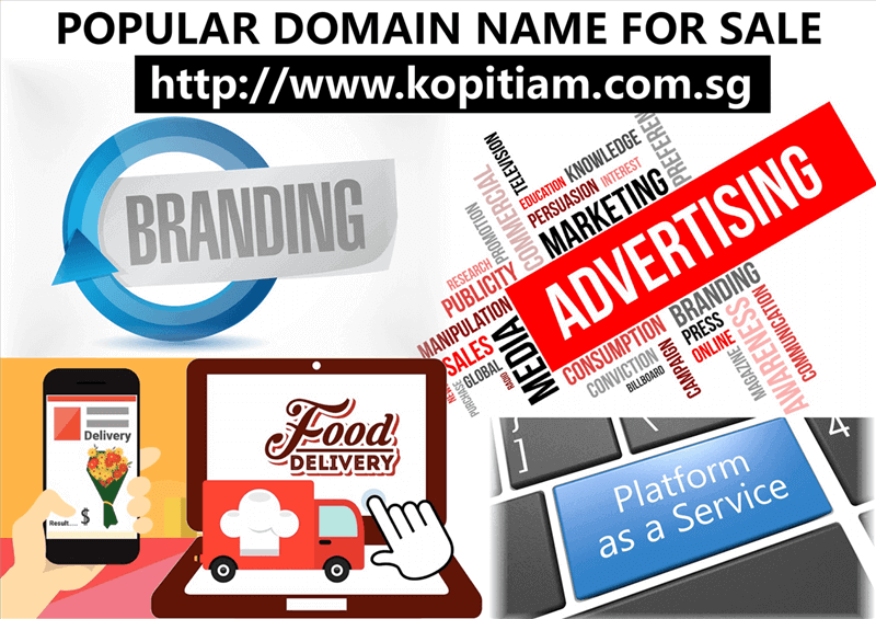 Popular Domain Name For Sale : Kopitiam.Com.Sg