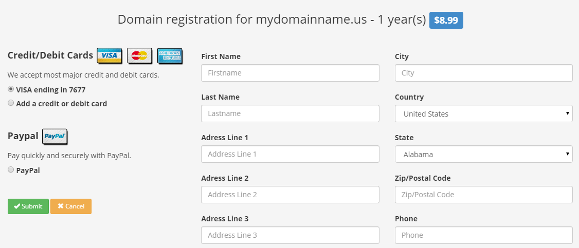 Register A Domain Name