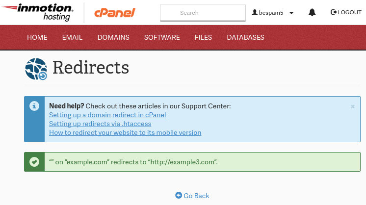 Setting up a 301 Domain Redirect in cPanel