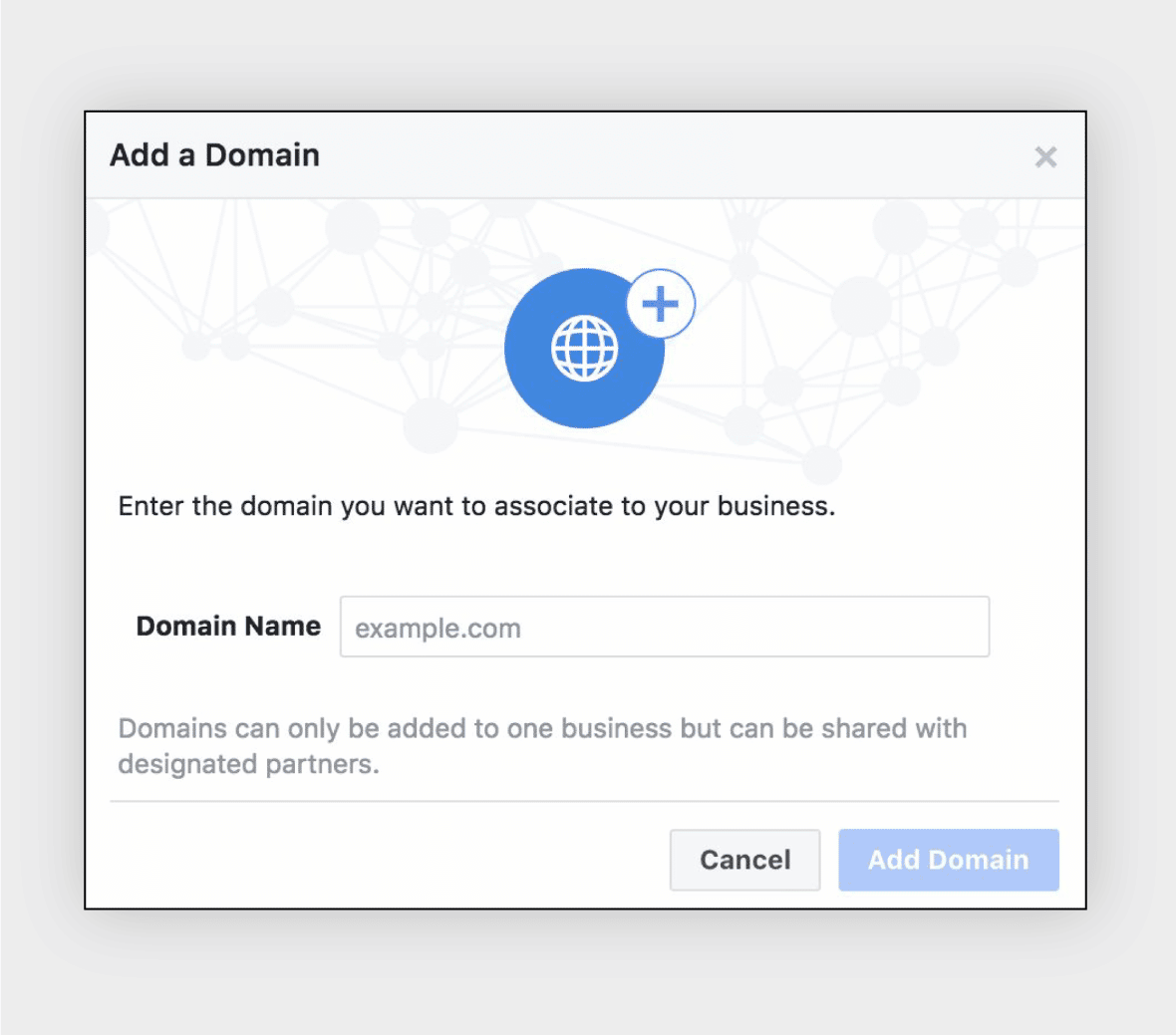 Verifying your custom domain on Facebook with a Meta Tag