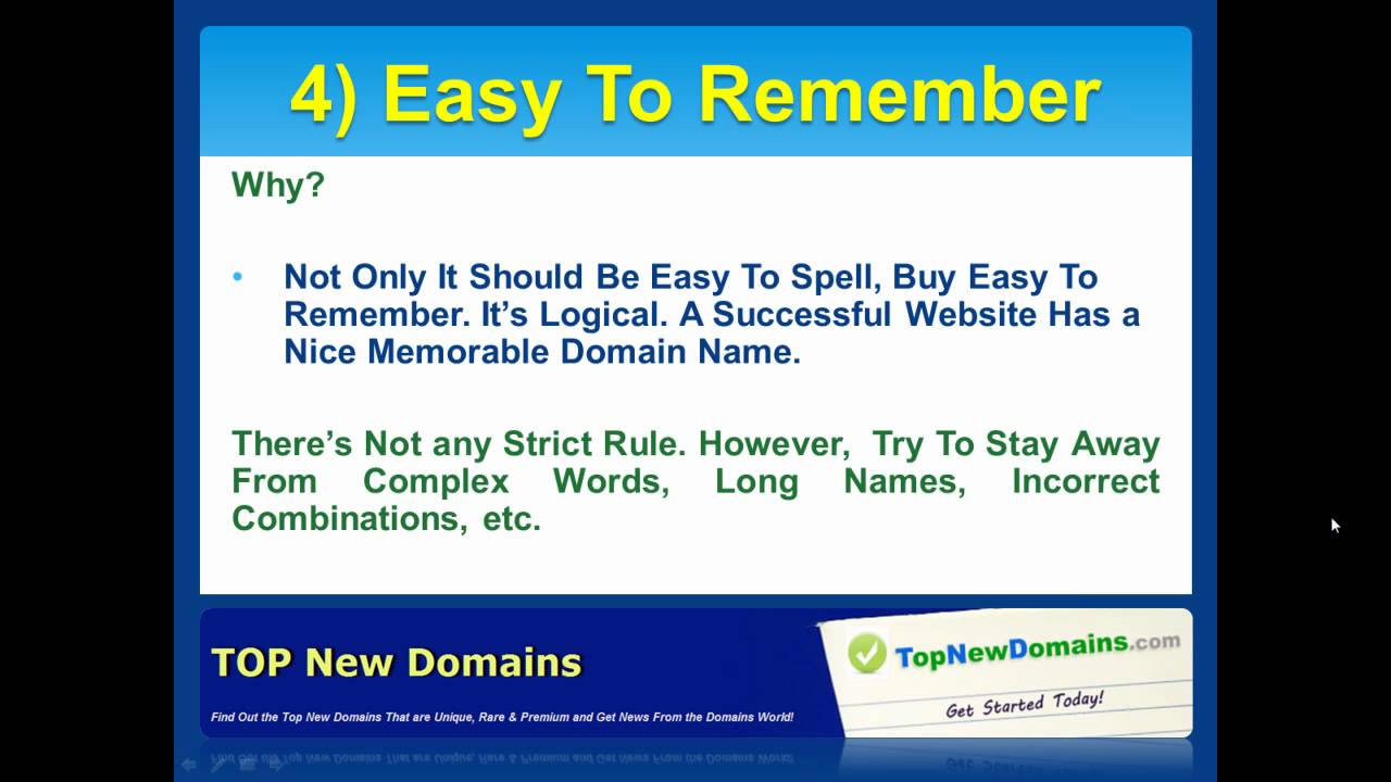 What Is a Good Domain Name?