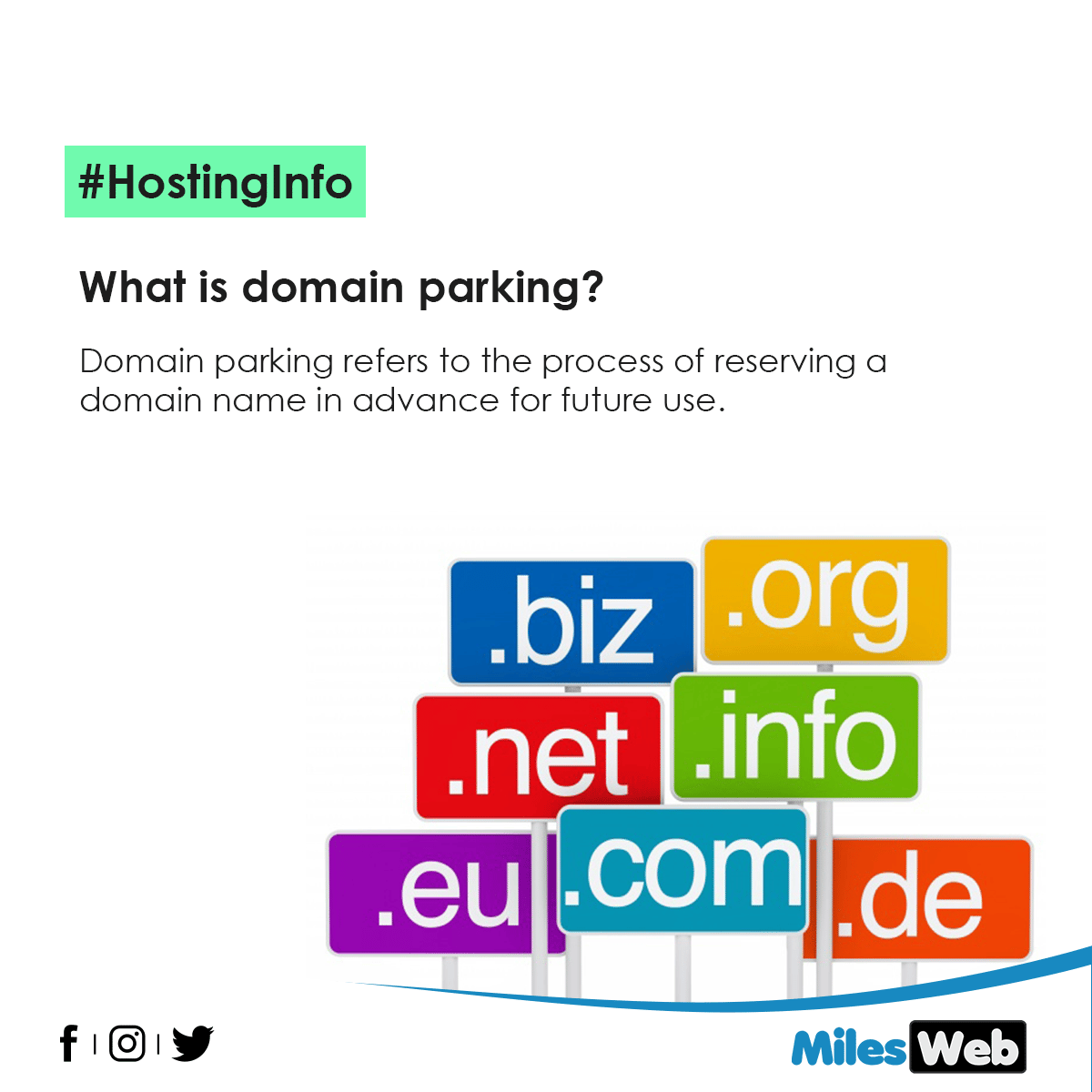 What is Domain Parking?