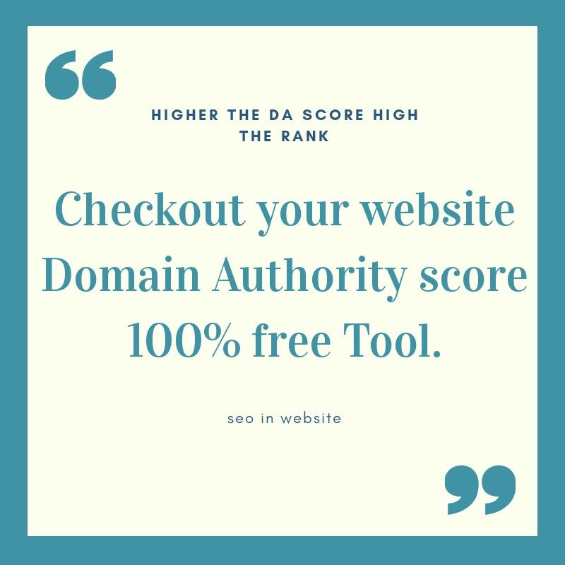 What Is Good Domain Authority Score