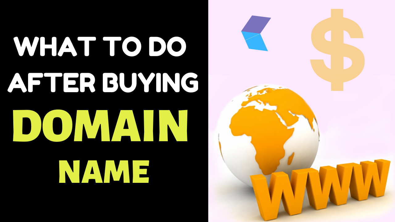 What to do after buying domain name and webhosting