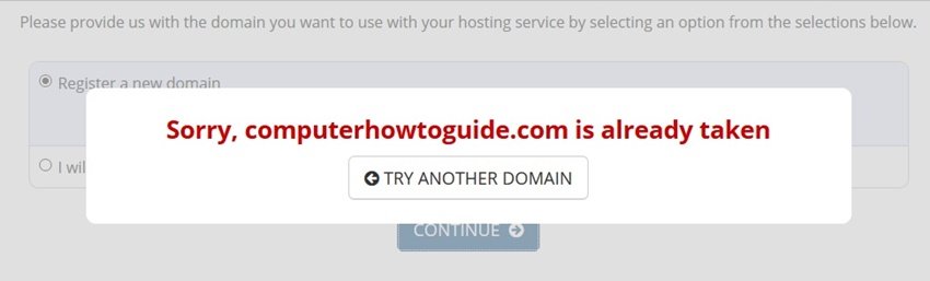 What to Do If Your Domain Name Is Already Taken ...