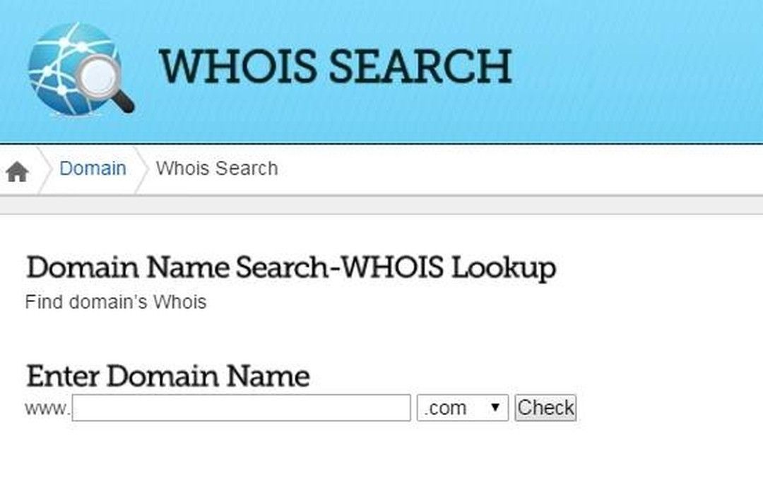 Whois Search