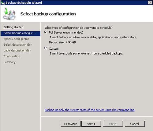 Windows Server 2008: Creating and Maintaining System State Backups on ...